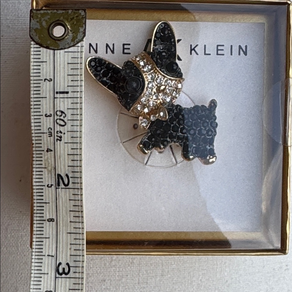 Anne Klein dog brooch - NWOT - Picture 5 of 6